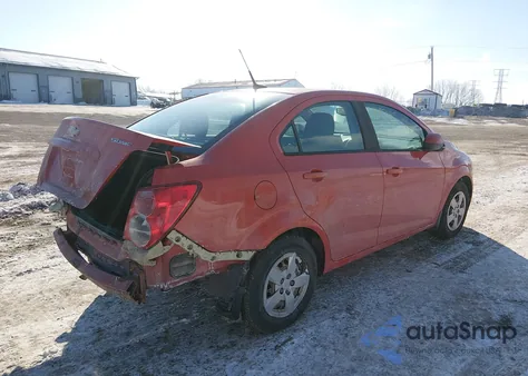 2013 Chevrolet Sonic Ls Auto from USA, damaged, VIN 1G1JA5SH9D4170091